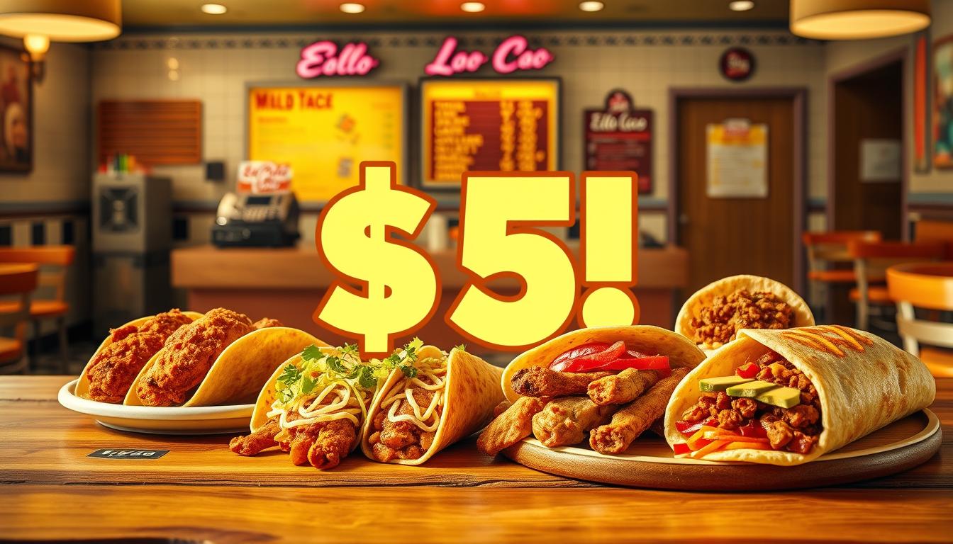 el pollo loco $5 menu